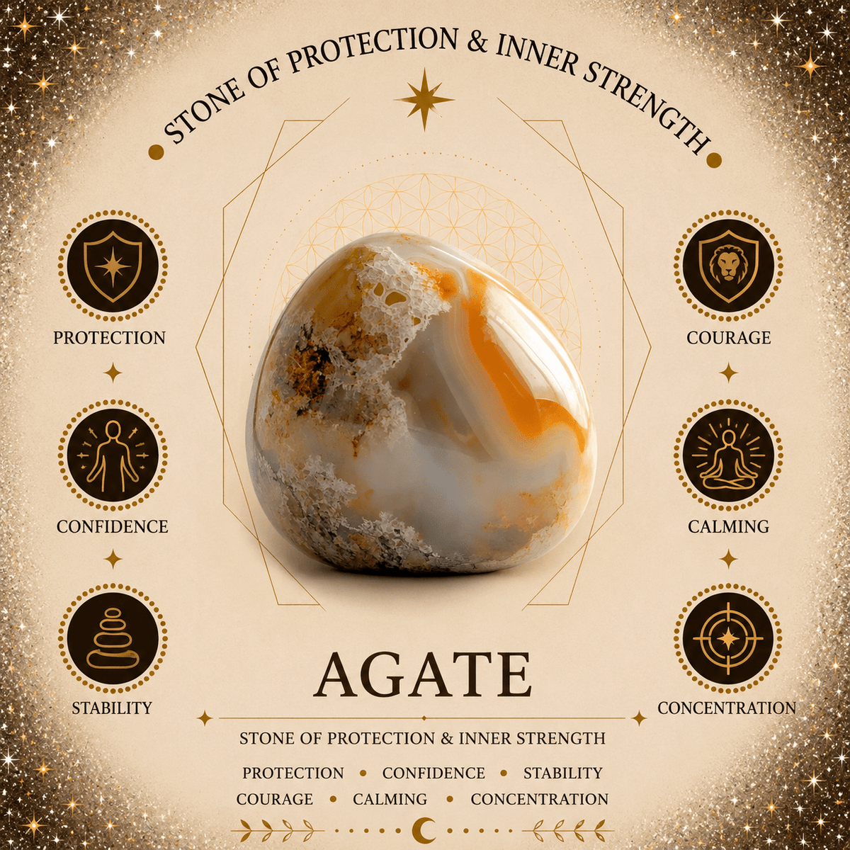 100g Red Agate Gemstone Chips