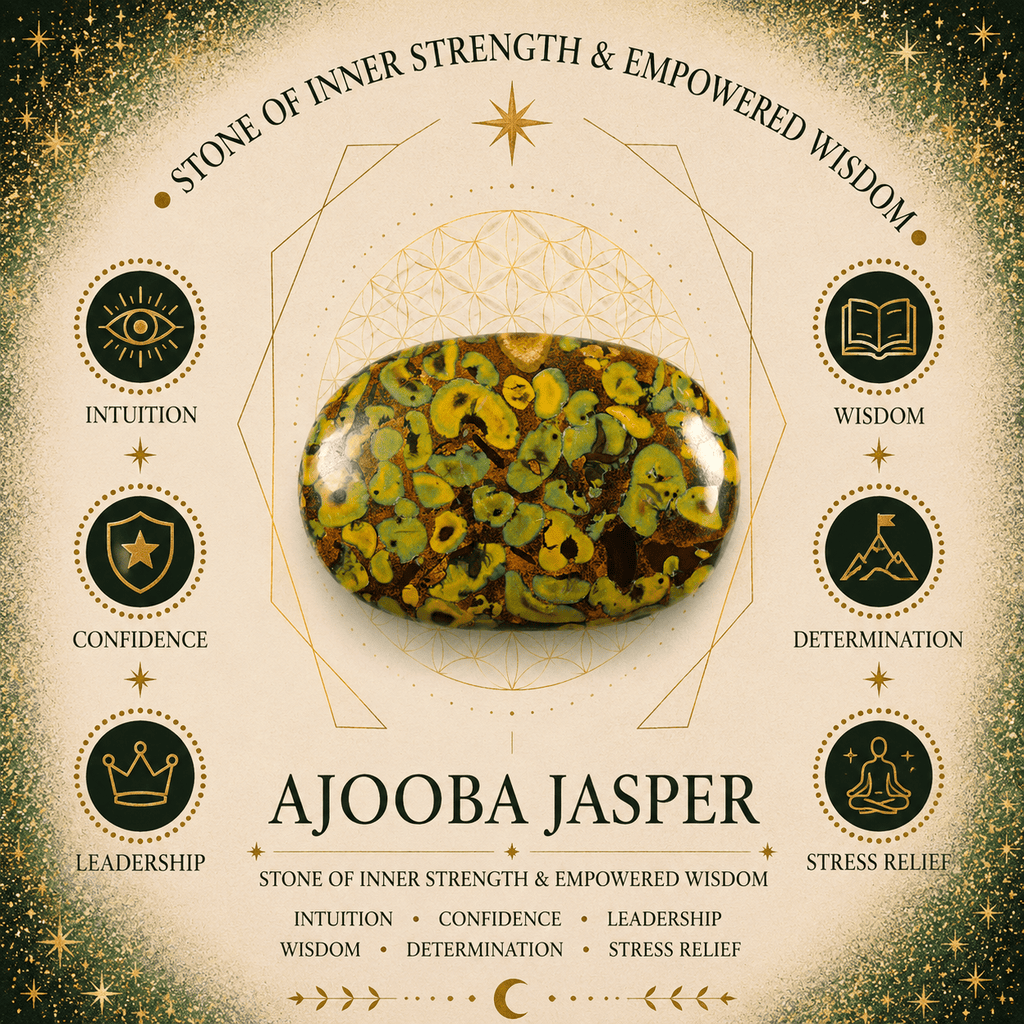 10mm Ajooba Jasper Gemstone Bracelet