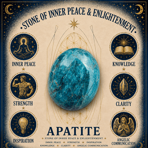 100g Blue Apatite Gemstone Chips