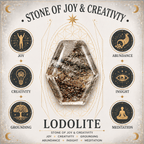 100g Lodolite Gemstone Chips (Garden Quartz)