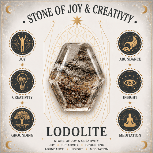 100g Lodolite Gemstone Chips (Garden Quartz)