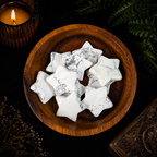 3cm Gemstone Star - White Howlite