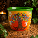 Tree of Life Ceramic Smudge Bowl