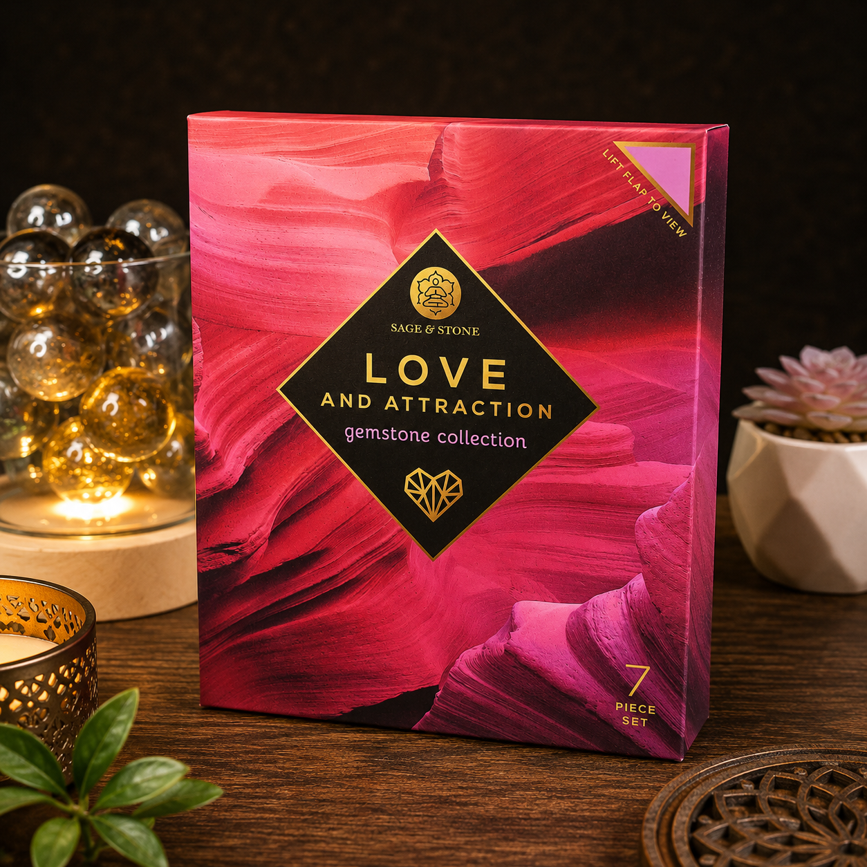 Love & Attraction Gemstone Kit