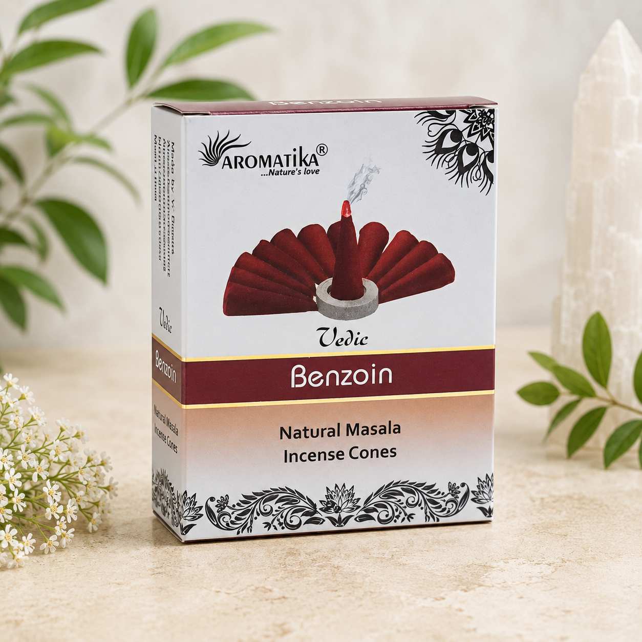 Aromatika Dhoop Incense Cones - Benzoin