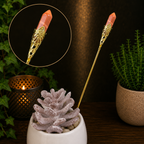 19cm Red Jasper Garden Stick