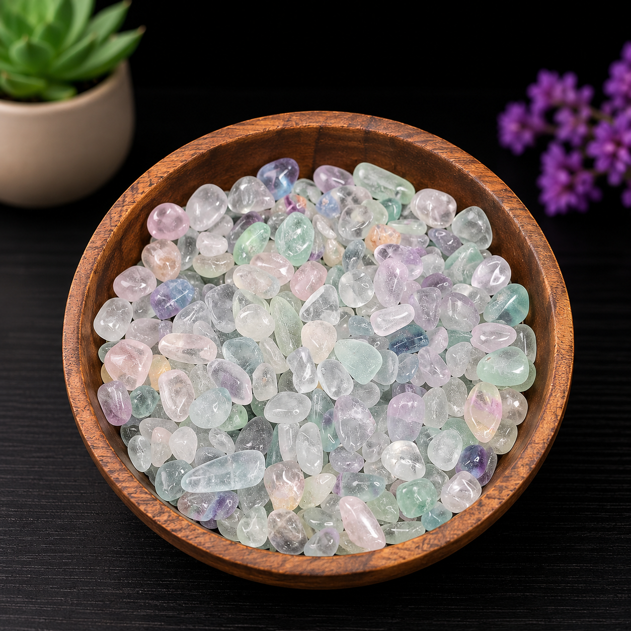 Gemstone Chips 100g - Green Fluorite