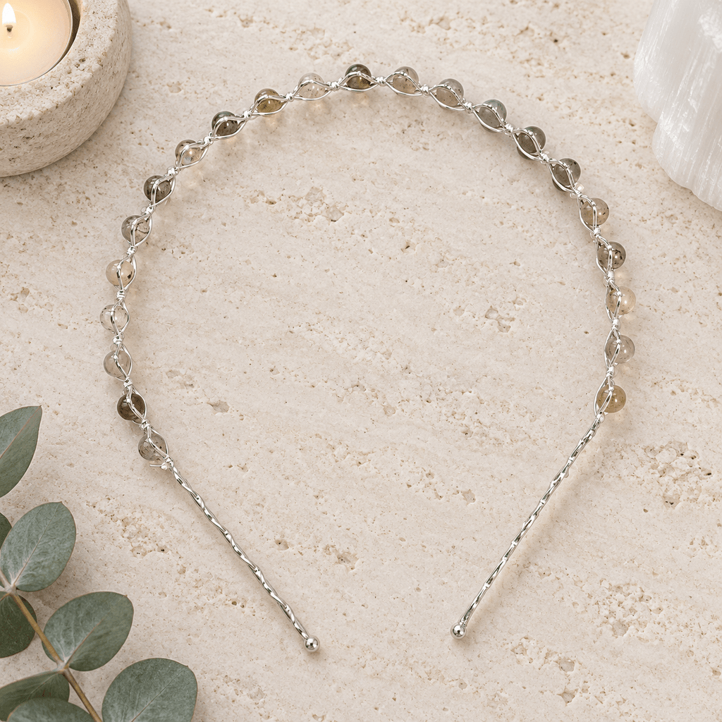 Labradorite Gemstone Headband