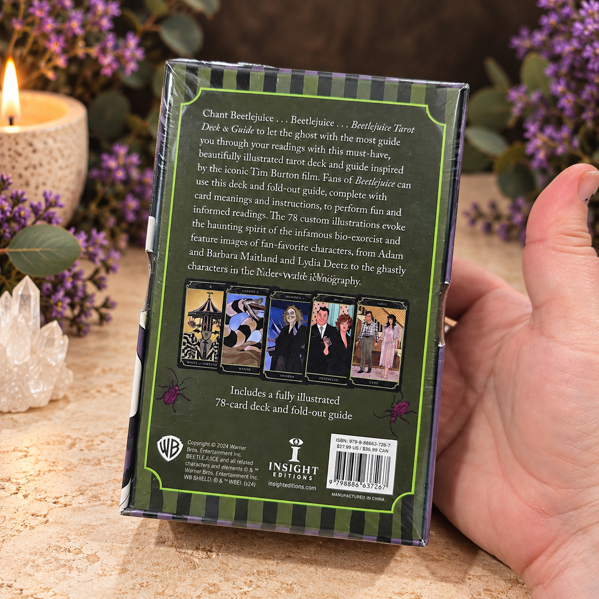 Beetlejuice Tarot Deck & Guide
