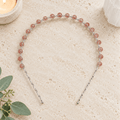 Strawberry Quartz Gemstone Headband
