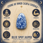Blue Spot Jasper Butterfly Keyring