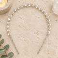 Rainbow Moonstone Gemstone Headband