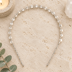 Rainbow Moonstone Gemstone Headband