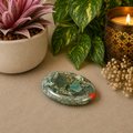 Bloodstone Oval Shape Worry Stone (Thumb Stone)