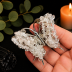Gemstone Butterfly - Clear Quartz