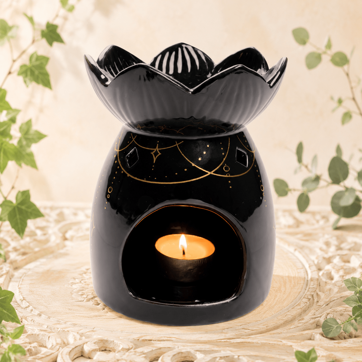 14cm Hamsa Ceramic Oil Burner