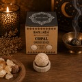 Copal Smudge Beads with Holder
