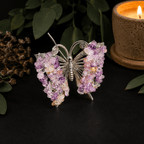 Ametrine Gemstone Butterfly