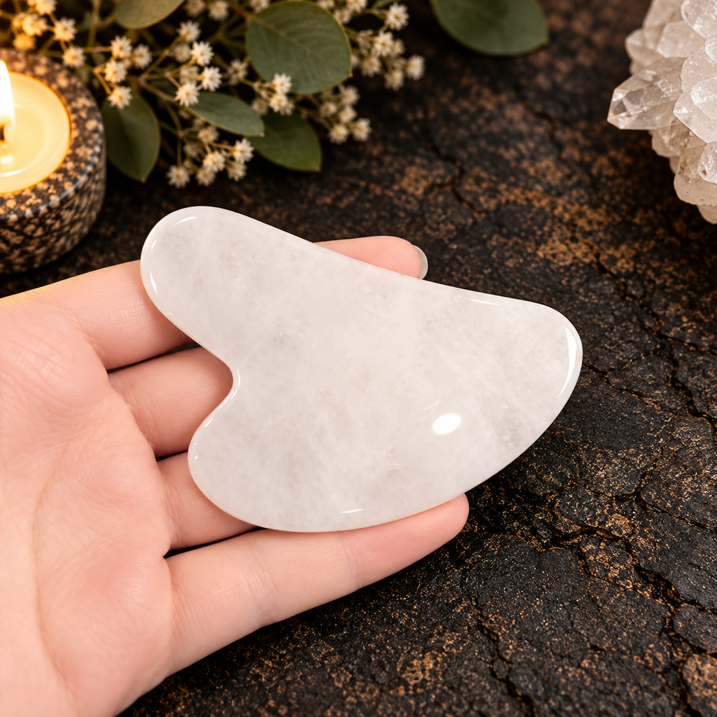 Clear Quartz Gua Sha