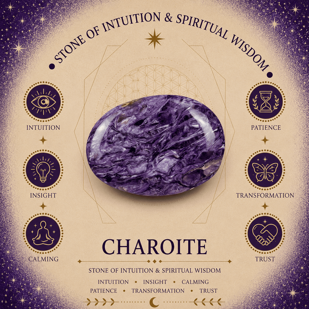 Charoite Gemstone Chip Bracelet