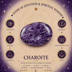 Charoite Gemstone Chip Bracelet