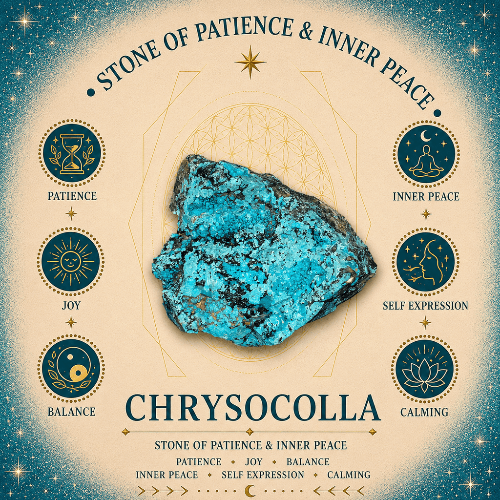 100g Chrysocolla Gemstone Chips