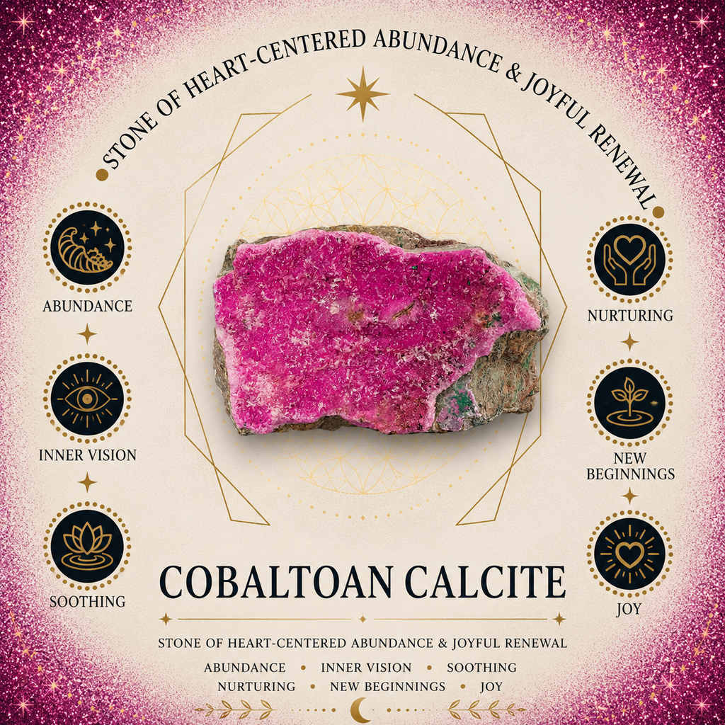 Cobaltoan Calcite with Malachite Specimen