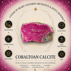 Cobaltoan Calcite with Malachite Specimen