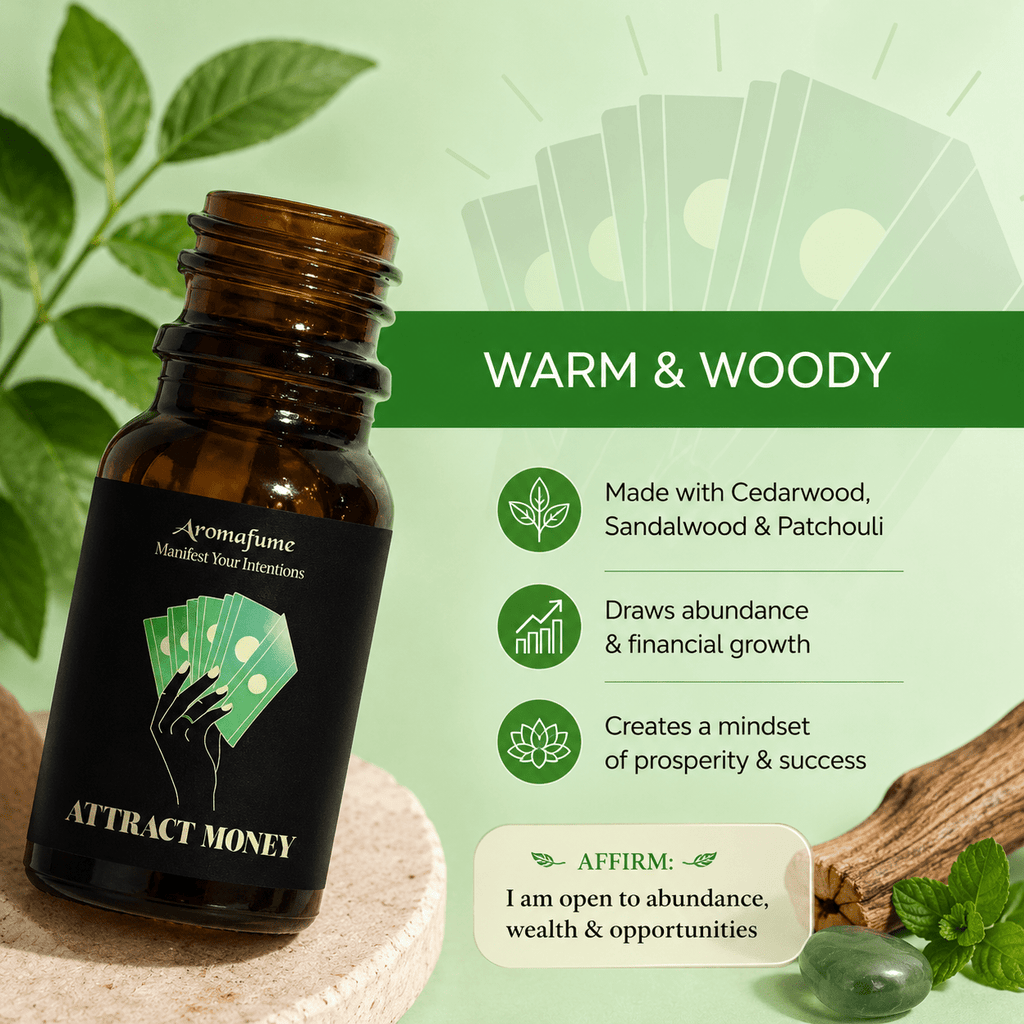 Attract Money Herbal Manifestation Oil 10ml