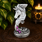 Grey Unicorn Sphere Stand