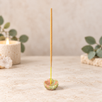 Unakite Lotus Incense Holder