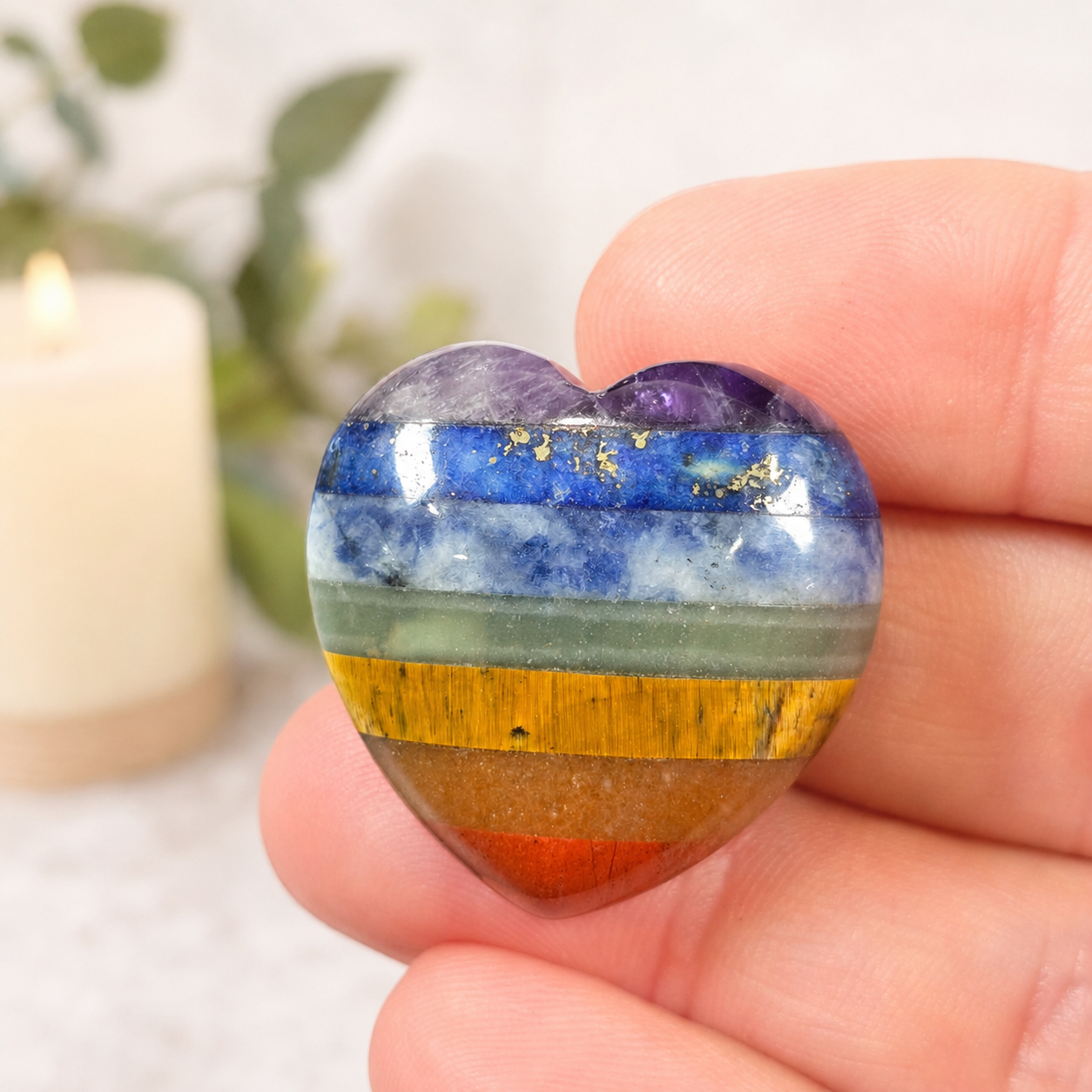 Chakra 4.5cm Heart