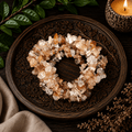 Fire Quartz Gemstone Chip Bracelet