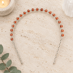 Red Jasper Gemstone Headband