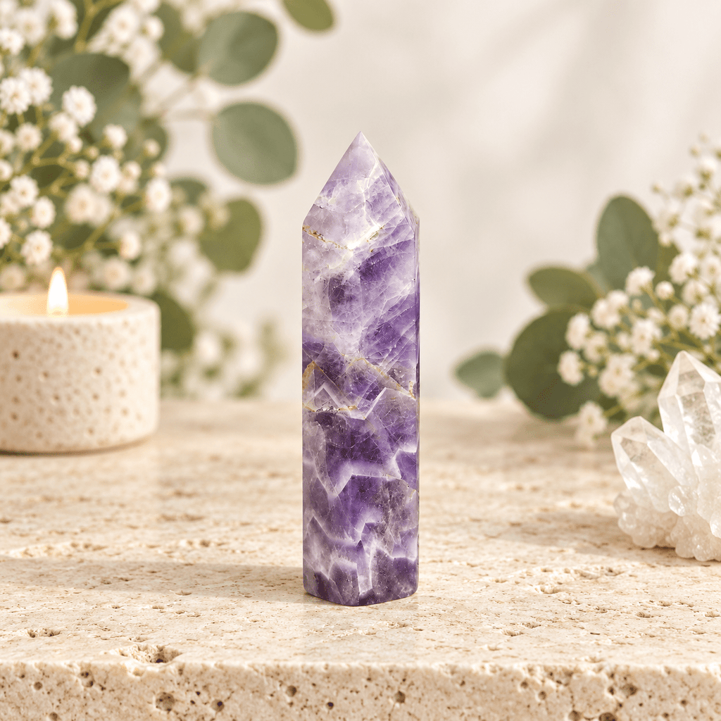 68g Amethyst Tower