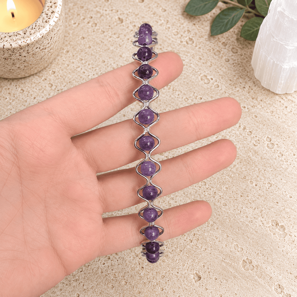 Lepidolite Gemstone Headband