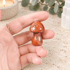 Red Jasper 4cm Gemstone Mushroom