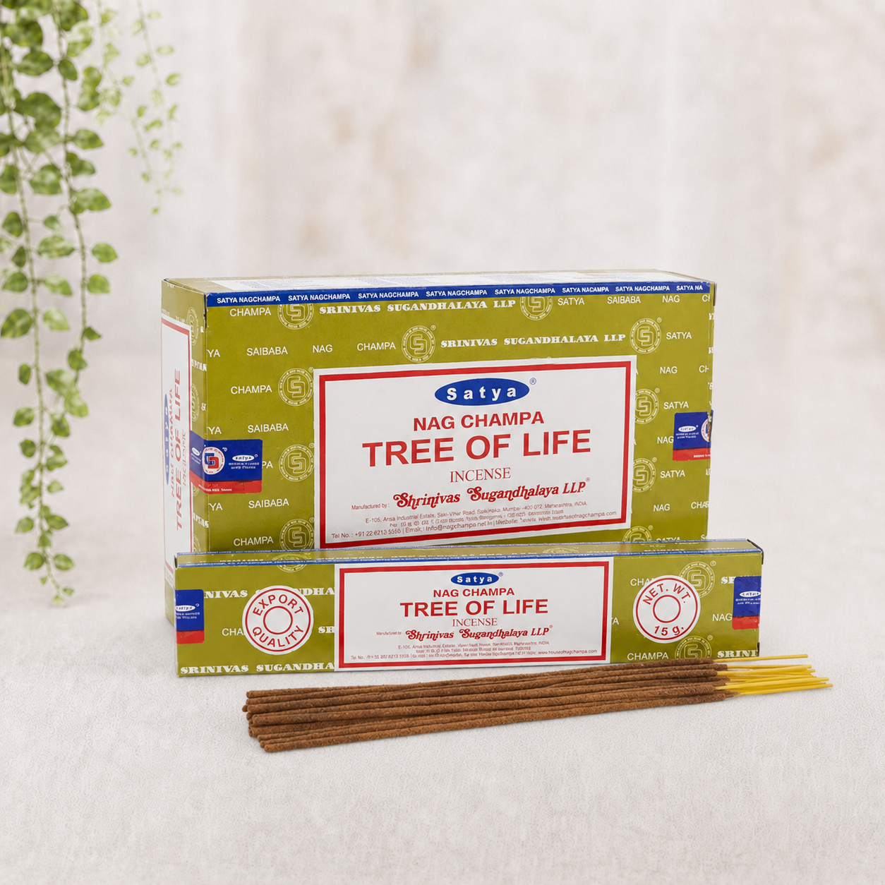 Satya Tree of Life Incense Sticks 15g