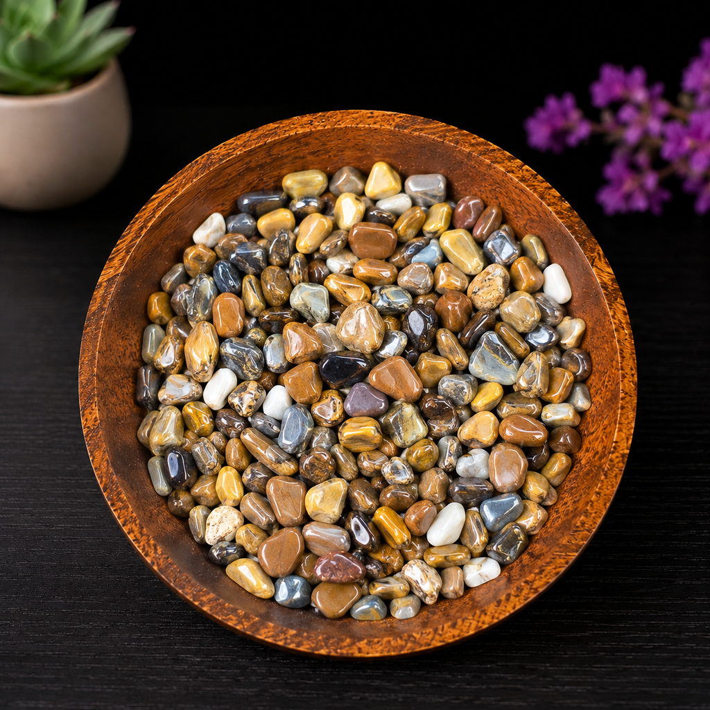 Gemstone Chips 100g - Tiger Eye