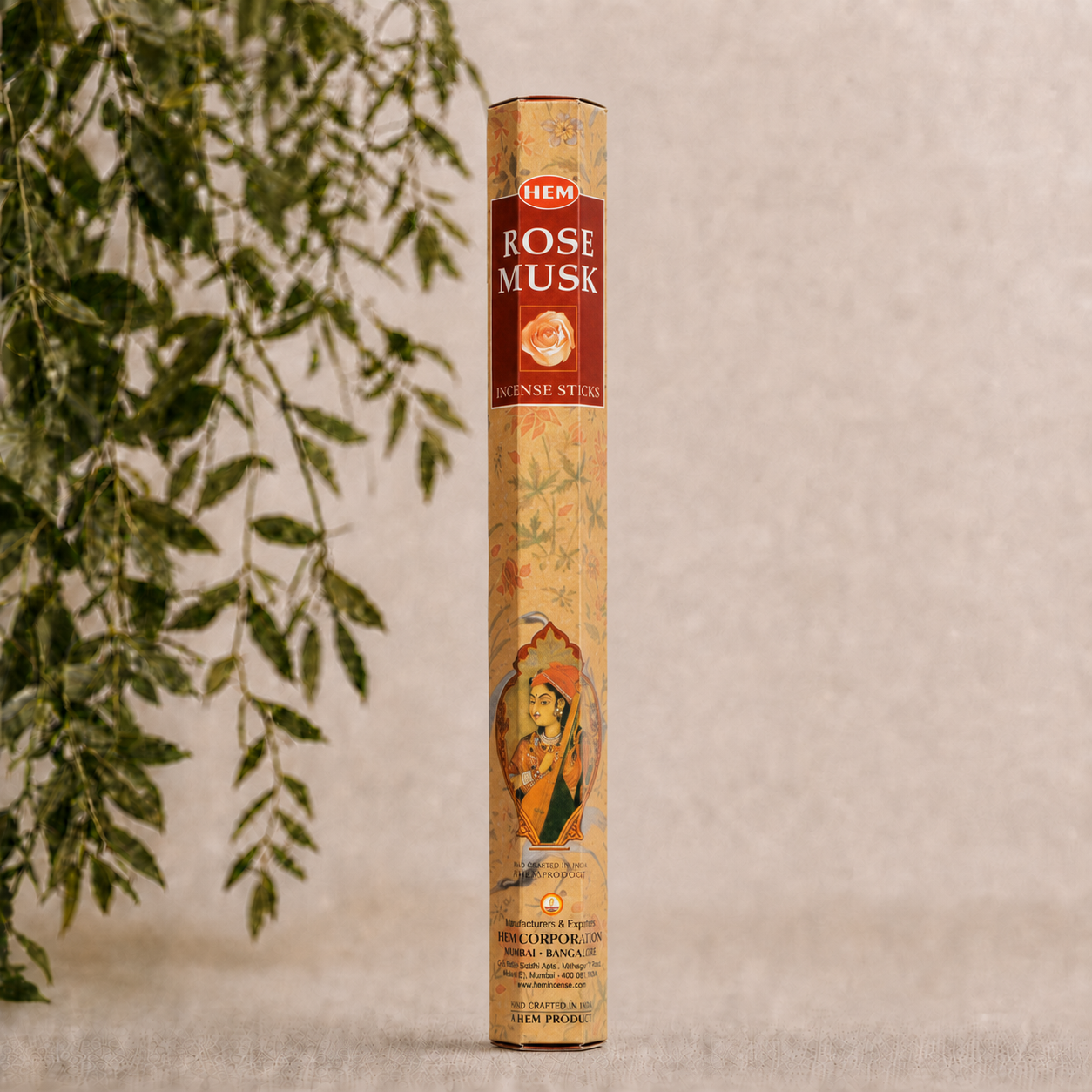 Rose Musk Hem Incense Sticks - 20 sticks