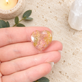 Pink Rhodonite 2cm Gemstone Heart