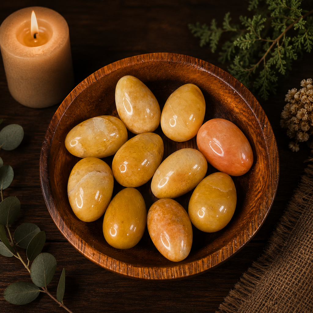 3cm Gemstone Egg - Yellow Aventurine