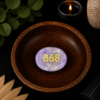 888 Amethyst Angel Number Palm - Abundance & Prosperity Are On the Way