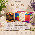 7 Chakra Incense Bricks Tree of Life Burner Gift Set