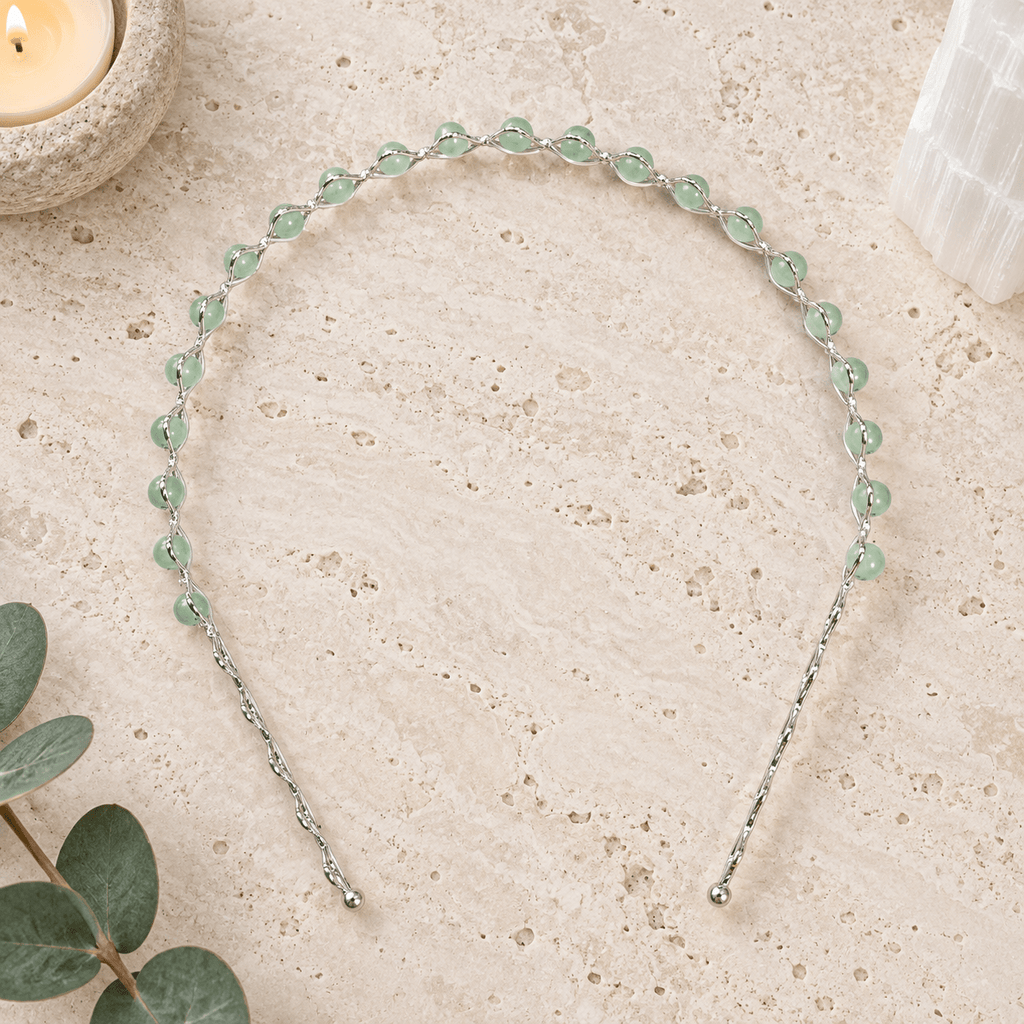 Aventurine Gemstone Headband