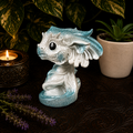 Light Blue Baby Dragon Sphere Stand
