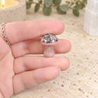 Rhodonite 2cm Gemstone Mushroom