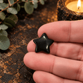 Black Obsidian 2cm Gemstone Star