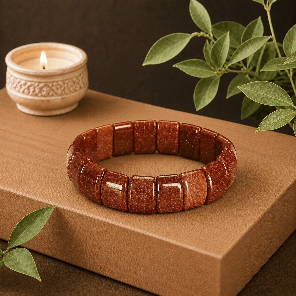 Goldstone Gemstone Bracelet