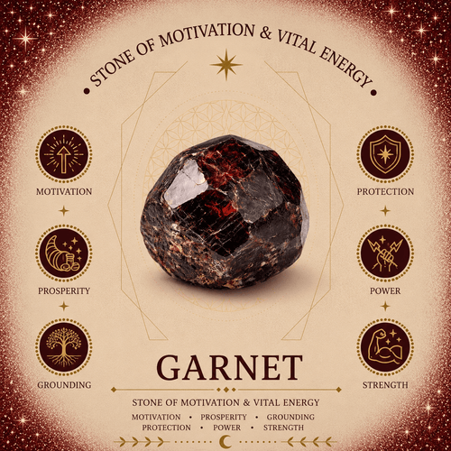 100g Garnet Gemstone Chips